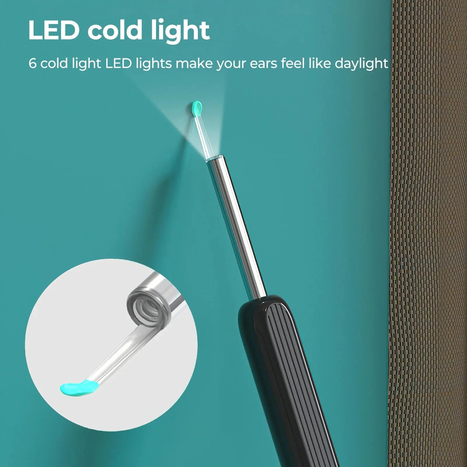 Revolutionary Wireless Smart Ear Cleaner - 1080P Otoscope with Camera for Effortless Ear Wax Removal on iOS & Android