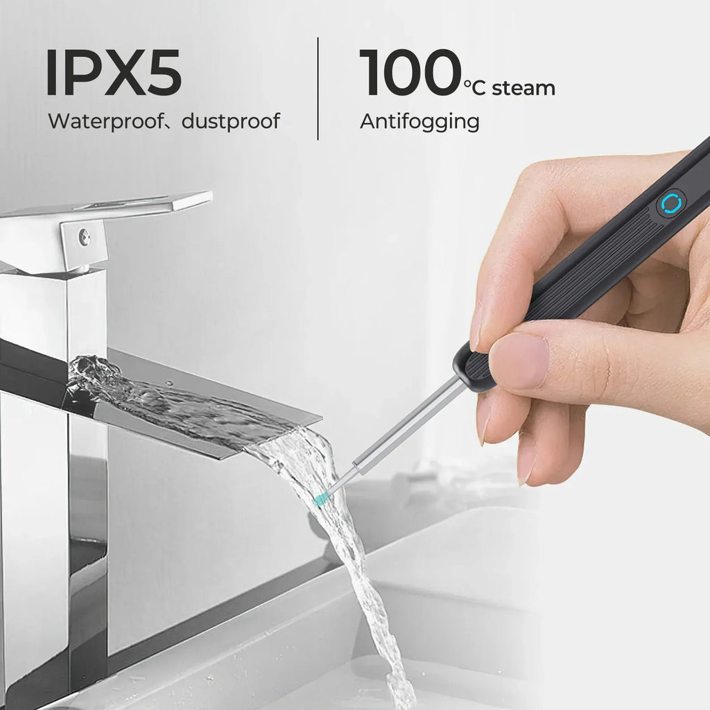 Revolutionary Wireless Smart Ear Cleaner - 1080P Otoscope with Camera for Effortless Ear Wax Removal on iOS & Android